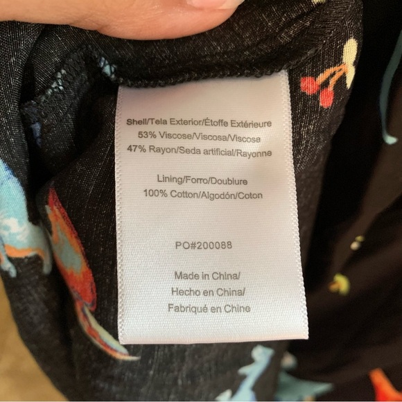 ModCloth Sunlit Salutations Halter Dinosaur Print Dress NWT Size - M - Picture 5 of 7